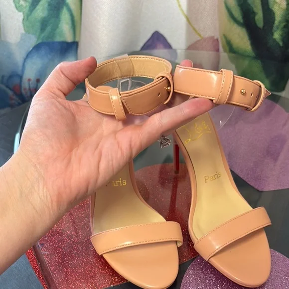 Jonatina Sandals Jonatina 85 Christian Louboutin Light Pink - Main Image